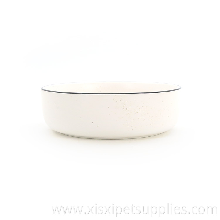 Factory Custom Pet Food Water Bowl Ceramic